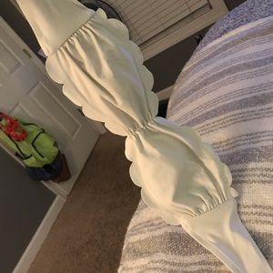 PINK Victoria’s Secret Scalloped Bikini Top